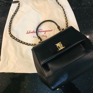 Brand New Salvatore Ferragamo “Carrie Satchel”